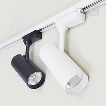 COB G 원통스포트 레일조명 레일등 램프일체형 10W 20W 30W, G10W-화이트, 전구색(노란빛)