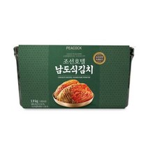 피코크 조선호텔 남도식김치 1.9kgX2팩 (총 3.8kg)