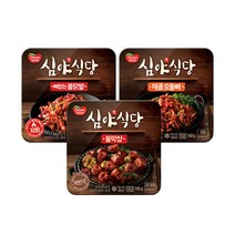 동원 심야식당 불막창 160g x 2개+매콤오돌뼈 160g x 2개+뼈없는불닭발 160g x 2개, 1세트, 1세트, 1세트
