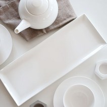 화이트블룸 에타홈 화이트블룸 (에타홈) 화이트블룸 Long Oblong Plate(직사각접시), 옵션선택, 단일옵션