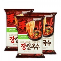 풀무원 강원도식 장칼국수 439g(2인분) x 3봉, [풀무원]강원도식 장칼국수 (2인분)x3개, 439g, 1세트