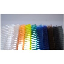 평판형복층판 복층렉산 수입품 10T 노랑 주황 파랑 엠보투명 인테리어 아키라이트 판매 2100 x 1000 사이즈, 2100mm X 1000mm