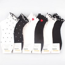 양말예찬 여성용 샤링 러플밴드