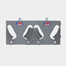 [P1D] 공사 안전 모자 걸이대 2구 현장용 작업모 정리 보관 / 현장안전용품 안전산업용품 안전모걸이대 안전모보관 작업모보관 작업모걸이대 안전제일 건설현장 공사안전모자 공사안전모 ( P1D / 991247EA )