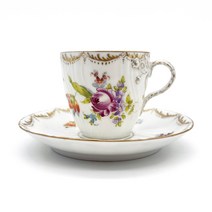 Antique 100년 앤틱 독일 드레스덴 리차드 클렘 Richard Klemm 데미 듀오 앤틱 명품커피잔 소장가치