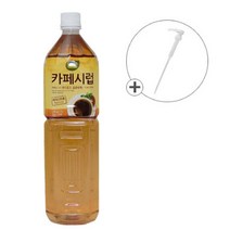 대상 카페시럽 1.5Lx4개+펌프1개/커피시럽 시럽펌프
