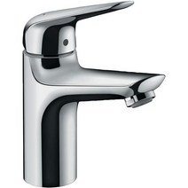 독일 hansgrohe 한스그로헤 주방수전 주방 수도꼭지 Novus 절수 탭 크롬 7103, 크롬출구높이100mm저압푸시개방배수구포함