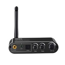 DAC 블루투스dac usbdac 꼬다리dac 블루투스 5.1 receiver b 3.5mm rca optical coaxial wireless adapter digital, 블랙, 블루투스 v5.1
