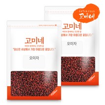 고미네 오미자(국산), (국산)300g, 2팩, 2개