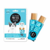 캣퓨어 미니스틱 그레인프리 4종 56g(7gx8p) 고양이간식, 1개, 닭가슴살+연어