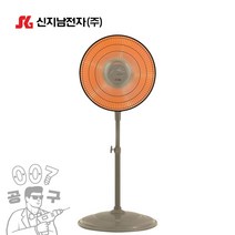 EHS-2402 세라믹히터 스텐드형 18인치 원형 반사판 신지남 코일난로