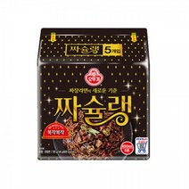 오뚜기 짜슐랭 짜장라면 멀티팩 5개입 x 2개 (총10봉)
