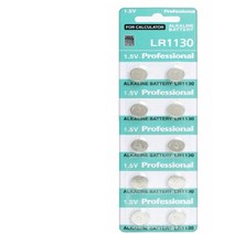 알카라인 프로페셔널 버튼셀 건전지 팩 LR1130 10P, 본 상품 선택하기