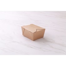 (트레이마켓) 상214X156X64 하197X140 / 71oz / 파스타용기 샐러드 크라프트박스 볶음밥 누들박스 대 300개