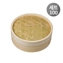 대나무찜기 만두찜기 세트, 100mm