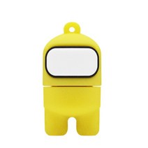 Cartoon USB Flash Drive Cool Glasses Man 블랙 옐로우 핑크 퍼플 64GB 32GB 16GB 8GB 4GB 메모리 Pendrive Lovely Sti, [05] 64GB, [02] M2 yellow