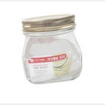 사각쨈병500ml 투명 보관병 딸기잼병 유리병 양념병