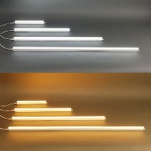 (주)블루앤엘이디 900mm LED T5 슬림바 간접조명 15w 형광등 대체, 1개, 전구색
