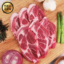 웰굿 [냉장][한돈1+]국내산 숙성 돼지고기 목살 1kg, 1