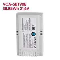 밧데리 VCA SBT90E 진공 배터리 삼성 Jet70 및 스틱, 01 WHITE