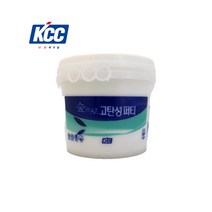 kcc숲으로 친환경 고탄성 퍼티 18L(외부용 빠데 ), 고탄서성18L(백색)