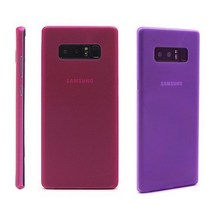 기타 바보사랑[배타고]갤럭시노트8 스키니슬림 메트 케이스 0.3mm PP, 퍼플