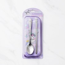 [메가마트]쿠로미 올스텐 지퍼 수저케이스 8.5*20.5*1.5cm, 필수