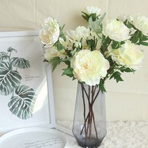 모란 생화같은 조화 성묘조화 2p구성