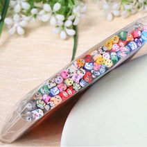 핸디몰 폴리머스틱모음 폴리머비즈모음(슬라이스가능), 동물 폴리머스틱(10줄)