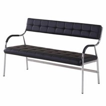 대기용 로비용 병원의자 3인의자(블랙 작업용의자 대기실의자 공장의자 벤치의자 대기실 대기의자 매장의자, 상품선택 블랙