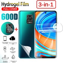 샤오미 레드미 노트 9 10 프로 맥스 11 11s 10s 9s 백 3 in 1 하이드로, 01 3-in-1, 01 For Redmi Note 9
