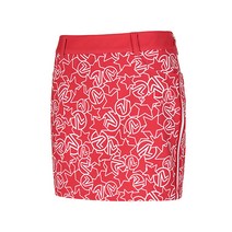 볼빅 볼빅 여성 골프 별 프린트 큐롯 스커트 VLCUI205_RE