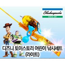 [셰익스피어] NEW 디즈니 토이스토리 키즈 콤보 라이트 /얼음낚시/빙어낚시세트, 토이스토리 어린이 낚시 세트 (라이트)