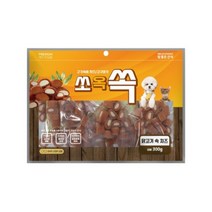 캣 간식 져키 한입크기 쏘옥쏙 닭고기 속 치즈 300g 치석껌 양치 고양이