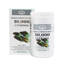 [호주정품 직구] 네이쳐스탑 호주 초록홍합 리프리놀 고함량 10000mg 365캡슐, 365정, 1통