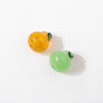 [4921-34]글라스통과형 서양배 12x13mm 1개