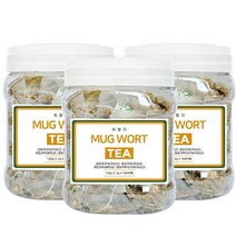 좋은아침 쑥혈차 100티백 쑥청차(강화쑥 생강 계피 참당귀뿌리), 120g, 3통