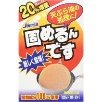 일본직발송 4. 죠에츠 에이와산업 유처리제 굳히는 겁니다 20g 기름 600ml용 흰색 3×15×1cm 10개 2병 증량, One Size_One Color, One Color, One Size