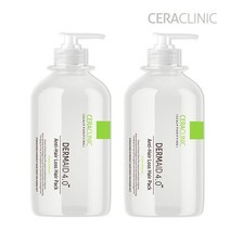 세라클리닉 그린 대용량 탈모 헤어팩트리트먼트린스 1000ml 1+1 253032, 01.그린클렌즈 헤어팩 1000mlx2