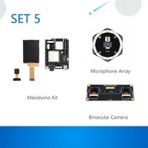 아두이노 키트 코딩 입문 교육 보드 점퍼선 Sipeed-Maixduino 키트 RISC-V AI + IoT K210 Dev 용. 에지 컴, 05 Set 5