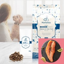이지리치 애견 무곡물 사료 1.2KG 연어피모관리 사료 반려견사료