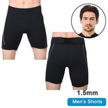 다이빙 드라이 서핑 수트 웻수트 여름 1.5mm 남성 스포츠 파머 존 스타일 프론트 지퍼 롱 다이빙 슈트 스, 14 Shorts-1.5mm_03 L