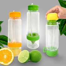 후르츠 물병 워터보틀 칵테일 레몬 과일 (스퀴져 과일쥬스 텀블러 착즙 음료 티포트 아이스 아웃도어), 후르츠물병