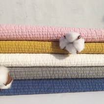 줄누빔 원단 60수 7mm 피그먼트 워싱 원단 5색 (명품 고급 누빔천), 그레이