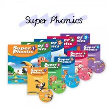 [픽토리]Super phonics 슈퍼파닉스 5권/워크북5권(전10종)/ＣＤ포함/／사은품랜덤
