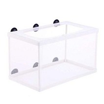 COMOK Fish Hatchery Breeder Box Aquarium Separation Net Nylon Incubator Mesh Fish Breeding Tanks Iso, 1