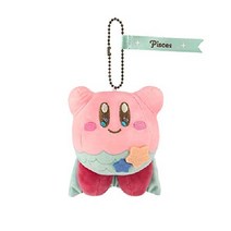 산잉 무역 커비 운세 컬렉션 쌍둥이 자리 마스코트 W12.5 D7 H8cm 봉제 장난감 EA-HC03, 물고기자리