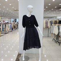 지컷 지컷 니트믹스 원피스7222437003