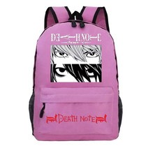 학생 백팩 데스 노트 학교 배낭 어린이 책 가방 소년 소녀 매일 다시 선물 망 여성 여행 Mochila, [07] 7