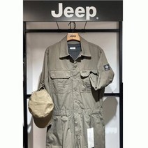 지프 여성 빈티지 점프수트 오버롤 JN2OPF902SG